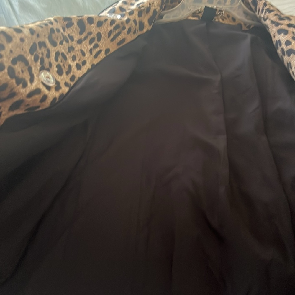 WHBM SWING LEOPARD COAT BNWT 12 - Picture 6 of 10